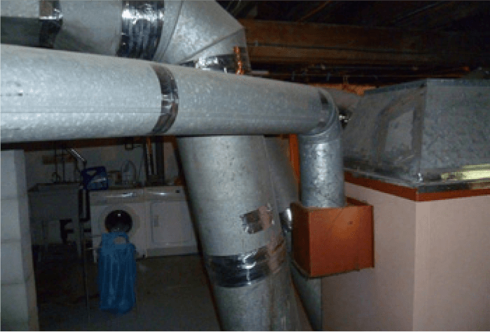 Before ductwork installation